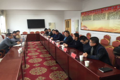365英国上市赴玉门与政府部门、相关企业召开就业实习座谈会
